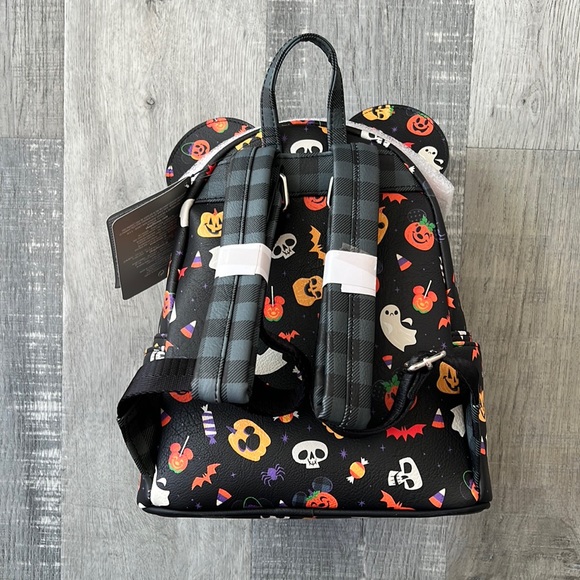 Minnie Mouse Halloween Disney Park Loungefly backpack 2021 BRAND NEW WITH TAGS - Picture 3 of 8